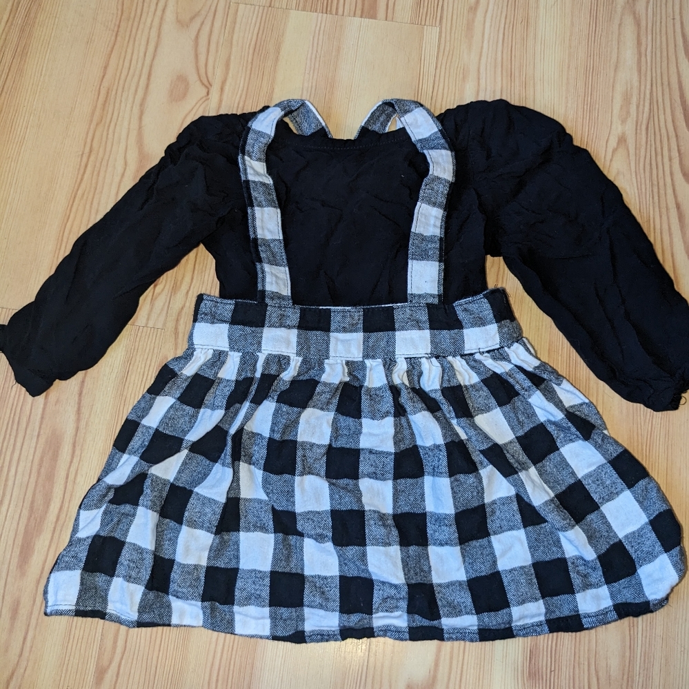 Cat and Jack Toddler Checkered Dress